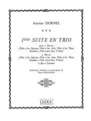 組曲・No.1（ルイ＝アントワーヌ・ドルネル）（フルート二重奏+ピアノ）【Suite en Trio No.1】