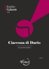 ダリオのシャコンヌ（エミリオ・ガランテ）（フルート四重奏）【Ciaccona di Dario】