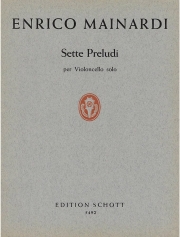 7つの前奏曲（エンリコ・マイナルディ）（チェロ）【Seven Preludes】