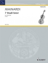 7つの短い練習曲（エンリコ・マイナルディ）（チェロ）【7 Studi brevi】