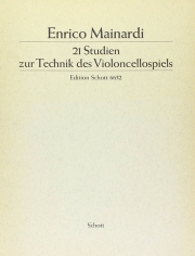 21の練習曲（エンリコ・マイナルディ）（チェロ）【21 Studies】