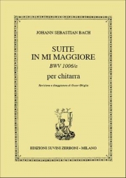組曲・変ホ長調・BWV 1006a（バッハ）（ギター）【Suite in Mi Maggiore BWV 1006a】