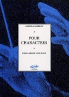 4つのキャラクター（アンジェラ・モーリー）（クラリネット+ピアノ）【Four Characters】