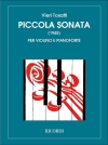 小ソナタ（ヴィエリ・トサッティ）（ヴァイオリン+ピアノ）【Piccola Sonata】