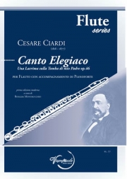 カント・エレジアコ・Op.46（チェーザレ・チャルディ）（フルート+ピアノ）【Canto Elegiaco op.46】