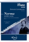 「ノルマ」による旋律的変奏・Op.13（ドナート・ロヴレーリョ）（フルート+ピアノ）【Norma melodie variate Op. 13】