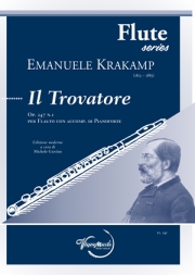 イル・トロヴァトーレ・Op.247・No.1（エマヌエレ・クラカンプ）（フルート+ピアノ）【Il Trovatore Op. 247 n. 1】