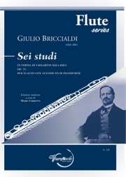 練習曲・Op.70（ジュリオ・ブリッチャルディ）（フルート+ピアノ）【Sei Studi Op. 70】