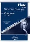 協奏曲・ニ長調（ニコラ・ポルポラ）（フルート+ピアノ）【Concerto in Re Maggiore】
