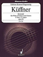 セレナーデ・ハ長調・Op.44（ヨーゼフ・キュフナー）（フルート+ギター）【Serenade C Major Op. 44】