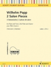 2つのサロン小品（ヴィルヘルム・ポップ）（フルート+ピアノ）【2 Salon Pieces】