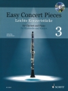 やさしい演奏会用小品・Vol.3（クラリネット+ピアノ）【Easy Concert Pieces, Vol. 3】