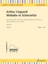 メロディと小スケルツォ・Op.68（アルテュール・コカール）（クラリネット+ピアノ）【Melodie et Scherzetto Op. 68】