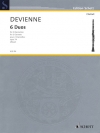 6つのデュオ・Op.74（フランソワ・ドヴィエンヌ）（クラリネット二重奏）【6 Duos Op. 74】