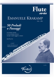 50の前奏曲とパッセージ（エマヌエレ・クラカンプ）（フルート）【50 Preludi O Passaggi】