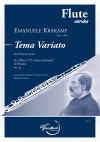 ウェーバーのワルツ「最後の思想」OP.35 による主題と変奏（エマヌエレ・クラカンプ）（フルート）【Tema Variato   Sul Waltz “L’Ultimo Pensiero” Di Weber Op. 】