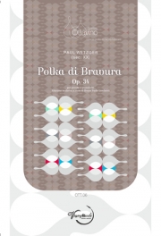 華麗なポルカ・Op.34（ポール・ウェッツガー）（ピッコロ+ピアノ）【Polka Di Bravura Op. 34】