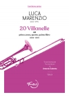 20のヴィラネル（ルカ・マレンツィオ）（トロンボーン三重奏）【20 Villanelle】