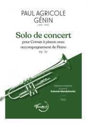 演奏会用ソロ・Op.32（ポール・アグリコール・ジュナン）（トランペット+ピアノ）【Solo de Concert Op. 32】
