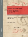 6つの組曲 （バッハ）（フルート）【6 Suiten für Querflöte solo BWV 1007-1012】