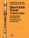 ヴィルトゥオーソ組曲 （ハンス・ステープス）（フルート）【Virtuosic Suite】