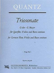 トリオ・ソナタ・ト長調（ヨハン・ルートヴィヒ・クレープス）（ミックス二重奏+ピアノ）【Triosonate G-Dur】