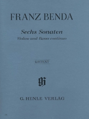 6つのソナタ（フランツ・ベンダ）（ヴァイオリン+ピアノ）【6 Sonatas】