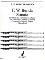 ソナタ・ハ長調（フリードリヒ・ヴィルヘルム・ハインリヒ・ベンダ） （フルート+ピアノ）【Sonata in C Major】