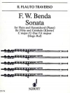ソナタ・ハ長調（フリードリヒ・ヴィルヘルム・ハインリヒ・ベンダ） （フルート+ピアノ）【Sonata in C Major】
