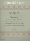 トリオ・ソナタ・ト長調（フランツ・ベンダ）（フルート二重奏+ピアノ）【Triosonate G-Dur】