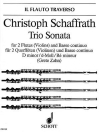 トリオ・ソナタ・ニ短調（クリストフ・シャフラート）（フルート二重奏+ピアノ）【Trio Sonata D Minor】