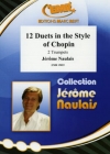 ショパン・スタイルの12のデュエット（ジェローム・ノーレ）（トランペット二重奏）【12 Duets in Style of Chopin】