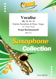 ヴォカリーズ・Op.34・No.14（セルゲイ・ラフマニノフ）（ソプラノサックス+ピアノ）【Vocalise Op. 34, No. 14】