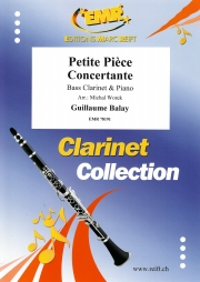 協奏的小品（ギヨーム・バレイ）（バスクラリネット+ピアノ）【Petite Pièce Concertante】