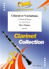 コラール＆変奏曲（マルク・デルマ）（クラリネット+ピアノ）【Choral et Variations】