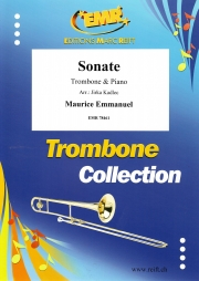 ソナタ（モーリス・エマニュエル）（トロンボーン+ピアノ）【Sonate】