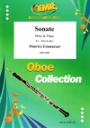 ソナタ（モーリス・エマニュエル）（オーボエ+ピアノ）【Sonate】