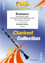 ロマンス（レインゴリト・グリエール）（バスクラリネット+ピアノ）【Romance】