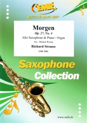 明日・Op.27・No.1（リヒャルト・シュトラウス）（アルトサックス+ピアノ）【Morgen Op. 27, No. 4】