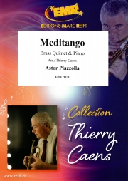 メディタンゴ（アストル・ピアソラ）（金管五重奏+ピアノ）【Meditango】