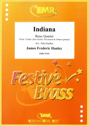 インディアナ (ジェイムズ・F・ハンリー)（金管四重奏）【Indiana】