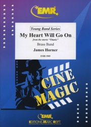 マイ・ハート・ウィル・ゴー・オン（映画「タイタニック」主題曲）（金管バンド）【My Heart Will Go On from the Movie: Titanic】
