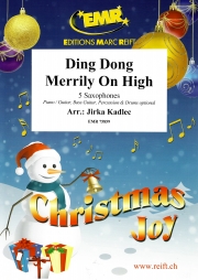 ディンドン高らかに（サックス五重奏）【Ding Dong Merrily On High】