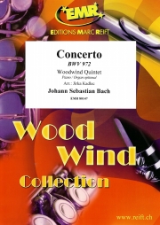 協奏曲・BWV.972（バッハ）（木管五重奏）【Concerto BWV 972】