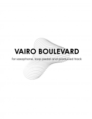 ヴァイロ・ブルーバード（シャネル・クリッチロウ）（テナーサックス）【Vairo Boulevard】