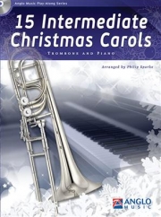 中級者用クリスマス・キャロル・15曲集 (フィリップ・スパーク編曲)（トロンボーン+ピアノ）【15 Intermediate Christmas Carols】