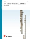 14のやさしいフルート四重奏曲  (パスカル・プルースト)（フルート四重奏）【14 Easy Flute Quartets】