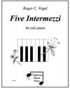 5つの間奏曲（ロジャー・フォーゲル）（フルート+ピアノ）【Five Intermezzi】