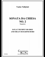教会ソナタ・No.2（ヴァーツラフ・ネリベル）（オーボエ+オルガン）【Sonata Da Chiesa No. 2】