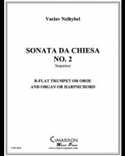 教会ソナタ・No.2（ヴァーツラフ・ネリベル）（オーボエ+オルガン）【Sonata Da Chiesa No. 2】